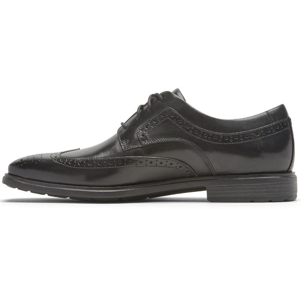 Rockport Mens Dres Sports Business 2 Wingtip - Dress Shoes Black - TFB785263